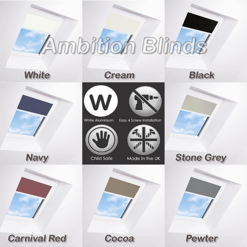Blackout skylight blinds - ,