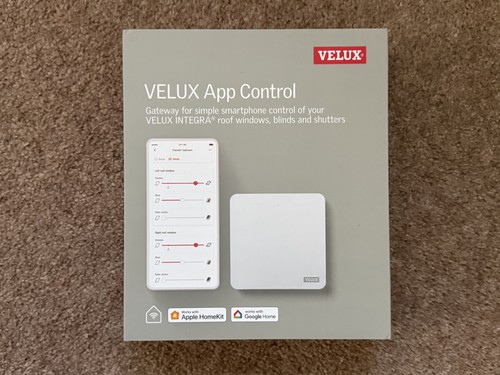 Velux app control integra - integra, roof