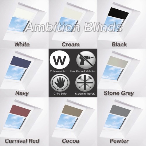 White frame blackout - frame, skylight